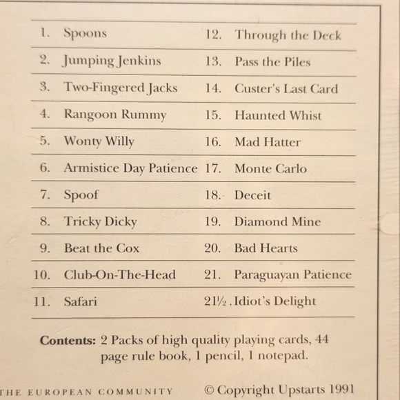 Monocled Mortimer's Party Pack of Card Games - Picture 4 of 4